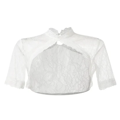 Sexy Cutout Lace Dirndl Shirt