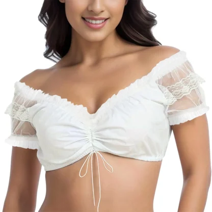 Sexy Off-shoulder Dirndl Shirt