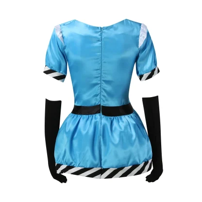 Blue Mini Dirndl Dress - Image 2