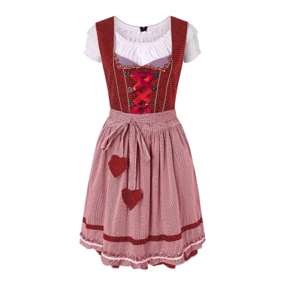 Chic A-line Dirndl Dress - Image 4