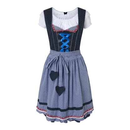 Chic A-line Dirndl Dress - Image 2