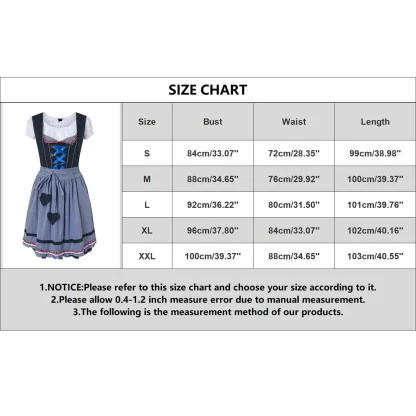 Chic A-line Dirndl Dress - Image 7