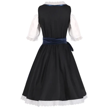 Vintage-style Floral Dirndl Dresses - Image 2