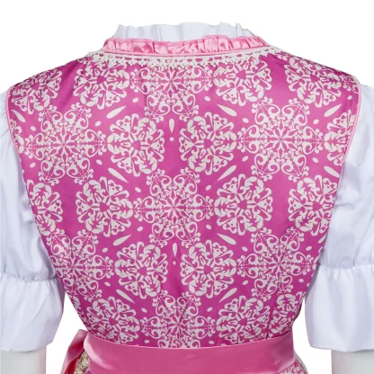 Luxury Patterend Mini Dirndl Dress - Image 3
