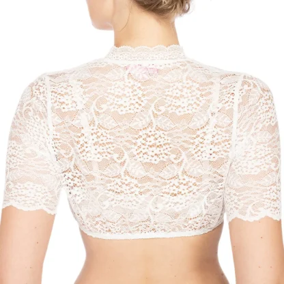 Sexy Keyhole Lace Dirndl Shirt - Image 4
