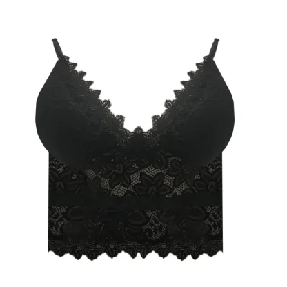 V-neck Floral Lace Dirndl Shirt - Image 3