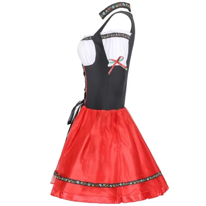 Cold-shoulder Mini Dirndl Dress - Image 5