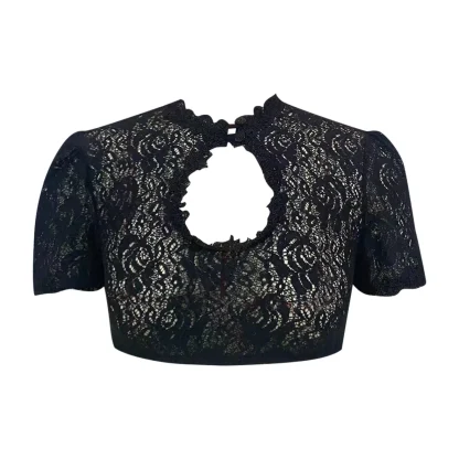 Sexy Lace Keyhole Dirndl Shirt - Image 5