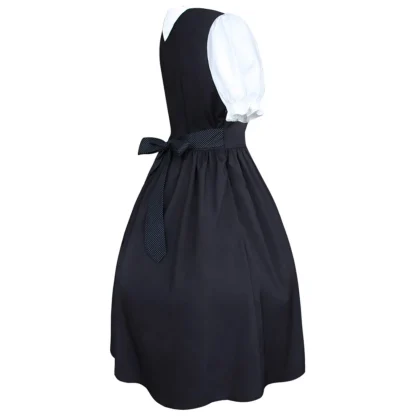 Square Neck A-line Dirndl Dress - Image 2