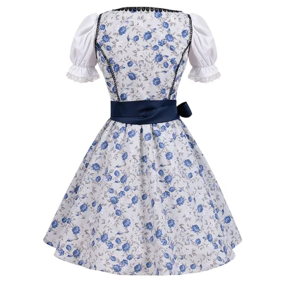 Modest Floral Dirndl Dresses - Image 4