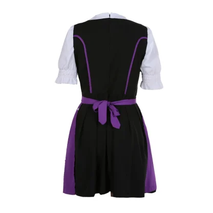 A-line Floral Midi Dirndl Dresses - Image 6