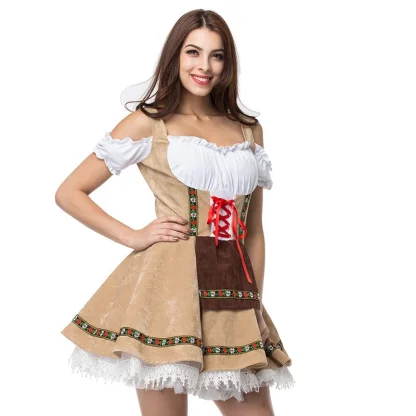 Sexy A-line Mini Dirndl Dresses